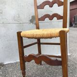 Set of 8 vintage 1930s French chairs