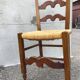 Set of 8 vintage 1930s French chairs
