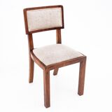 Art Deco dining set, table et 4 chairs, Poland, 1940s