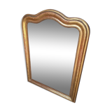 Mirror Louis Philippe XIXem gilding sheet 130/96cm