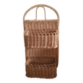 Porte-courrier en rotin