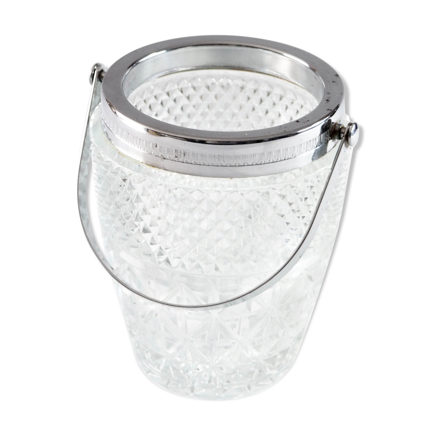 60s crystal ice bucket