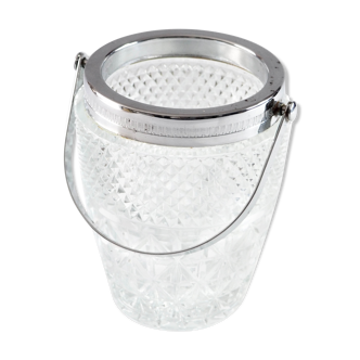 60s crystal ice bucket