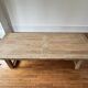 Kingstone farmhouse table in solid oak - 350 cm long