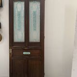 Porte d'entrée de style Art Déco en bois massif XX siècle