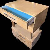Pair of 1950s bedside tables