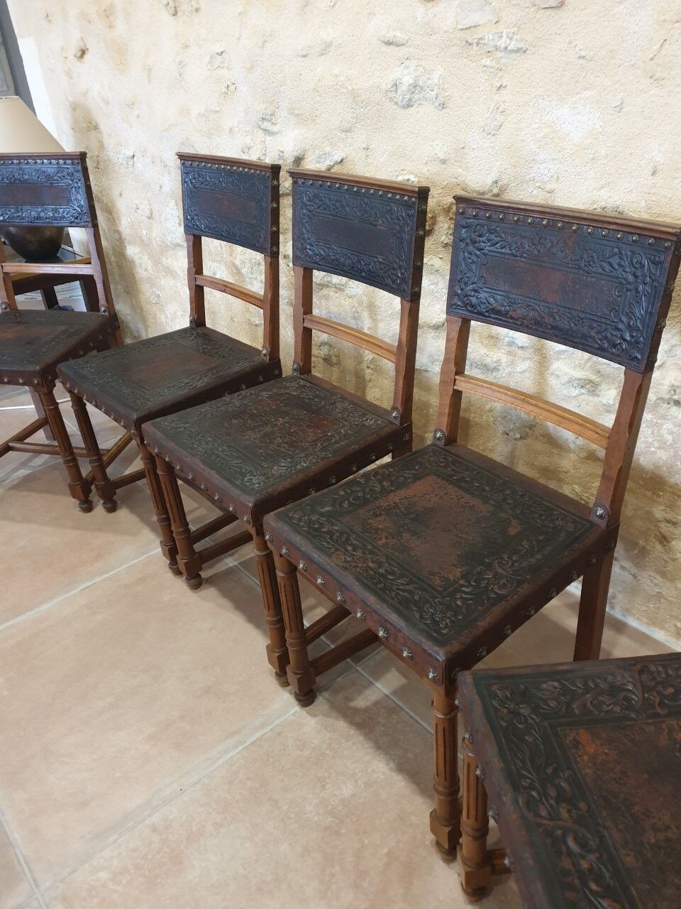 5 henry ii chairs