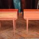 Paire de tables de nuit vintage