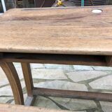 Vintage wooden school desk for children