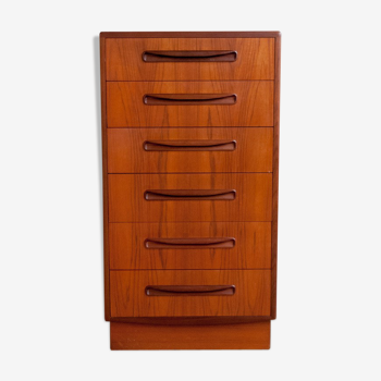 GPlan chiffonnier with 6 drawers