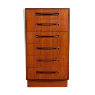 GPlan chiffonnier with 6 drawers