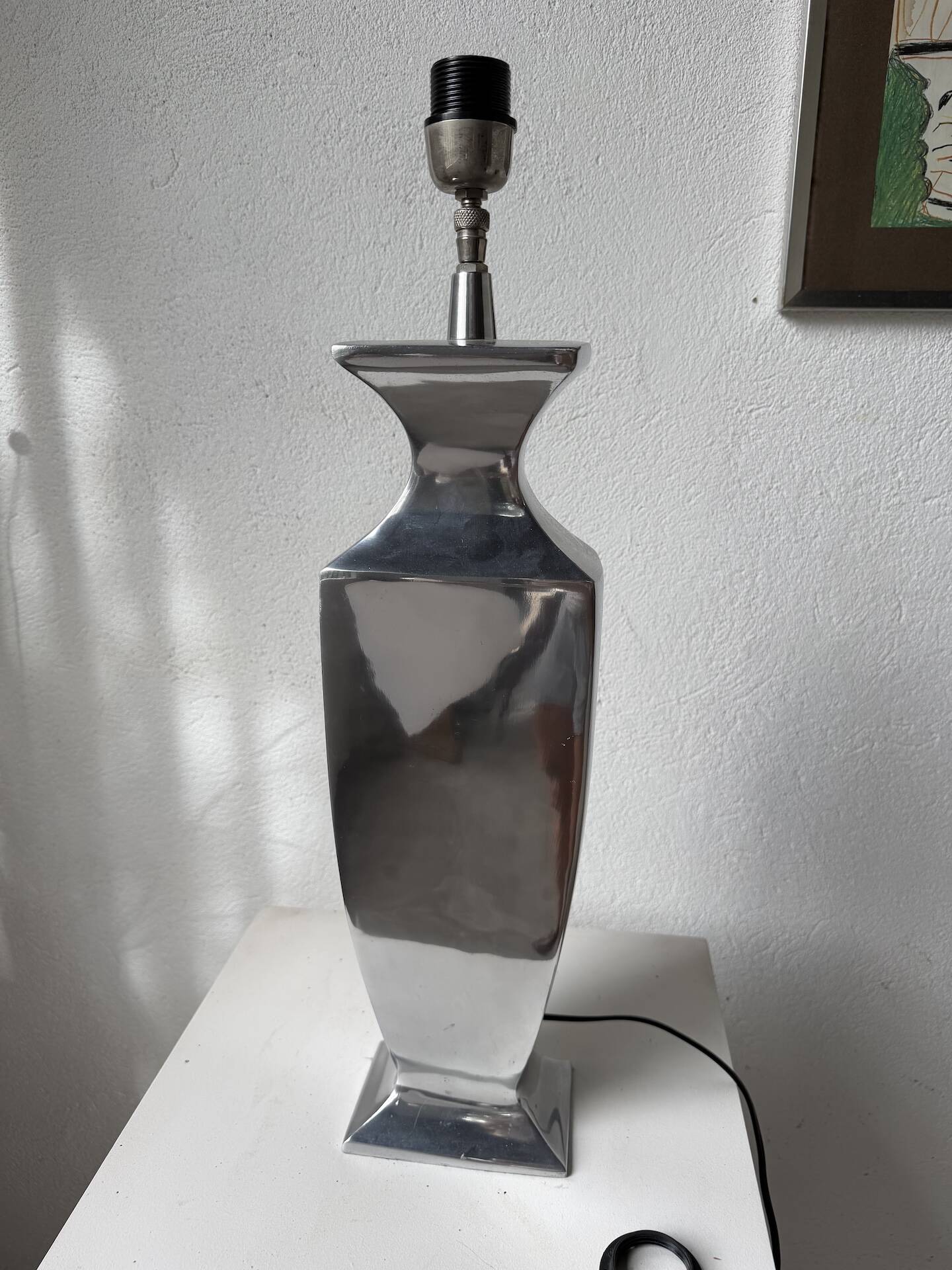 XL lamp made of aluminium 1980