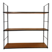 String Wooden Wall Shelf