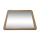 Vintage cream white mirror