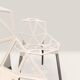 Set of 4 Chair One Cream Chairs – Magis (Louvre Origin)