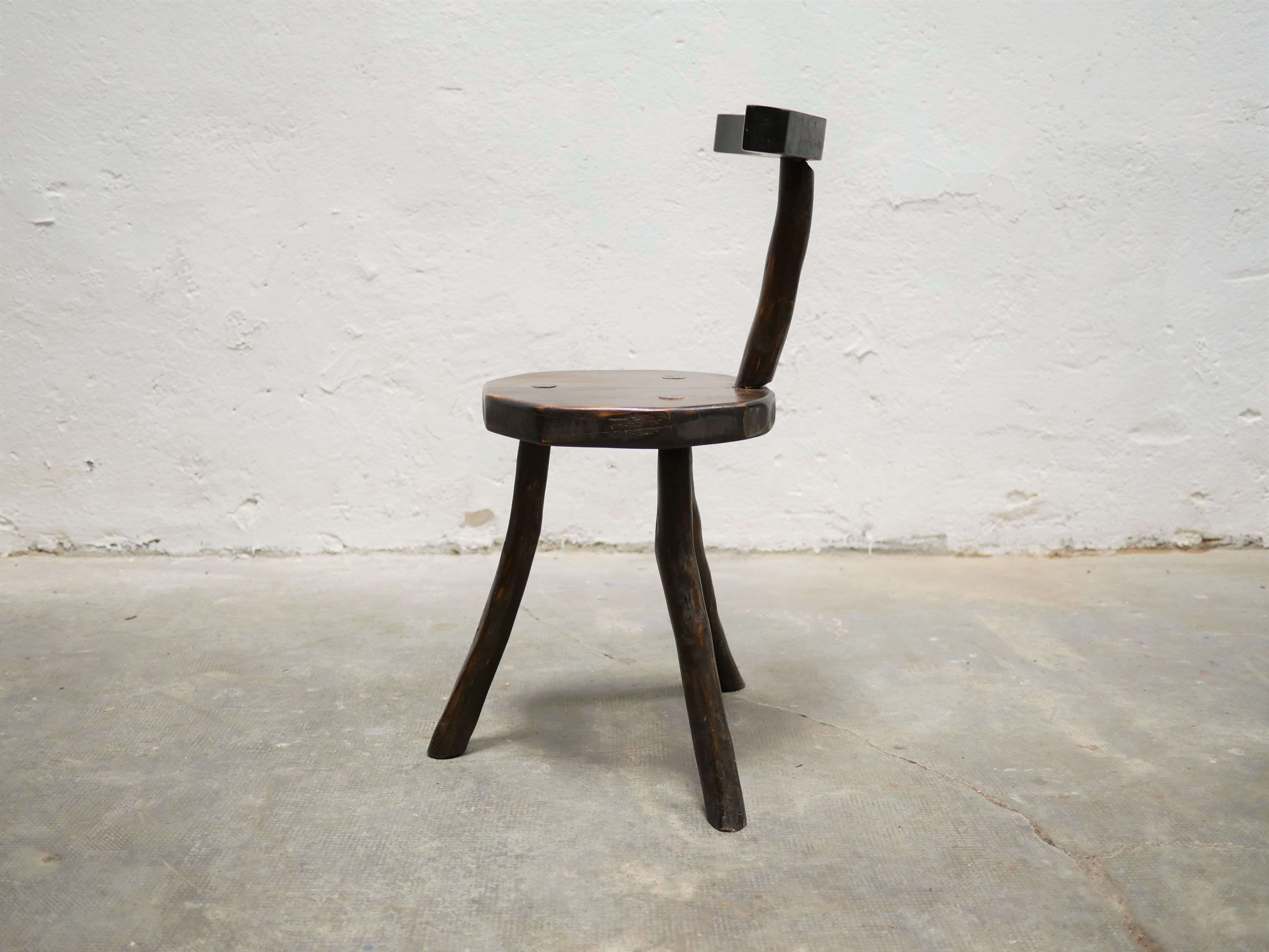 Vintage brutalist chair