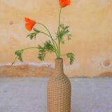 Vintage rope bottle