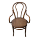 Fauteuil Viennois hêtre cintré circa 1930