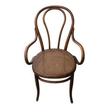 Viennese armchair, bent beech, circa 1930