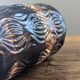 Vase Oignons West Germany Scheurich 285-18, brun noir