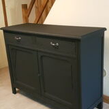 Black art deco buffet