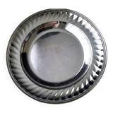 Plat de service demi creux en métal argenté Christofle