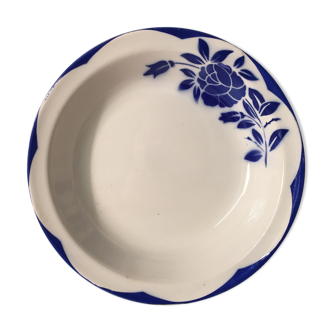 Hollow dish earthenware Sarreguemines Digoin model Corsica