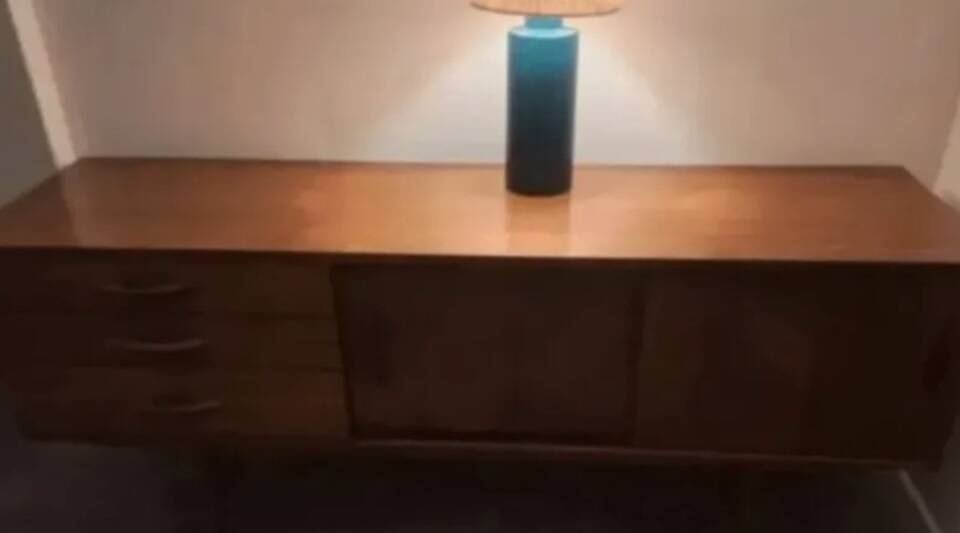Vintage Scandinavian sideboard