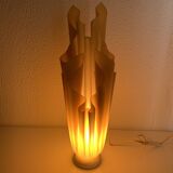 Vintage 1970s table lamp Athéna Georgia Jacob - 56 cm