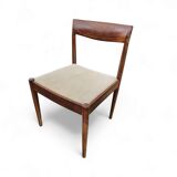 4 Scandinavian teak dining chairs / 1970s
