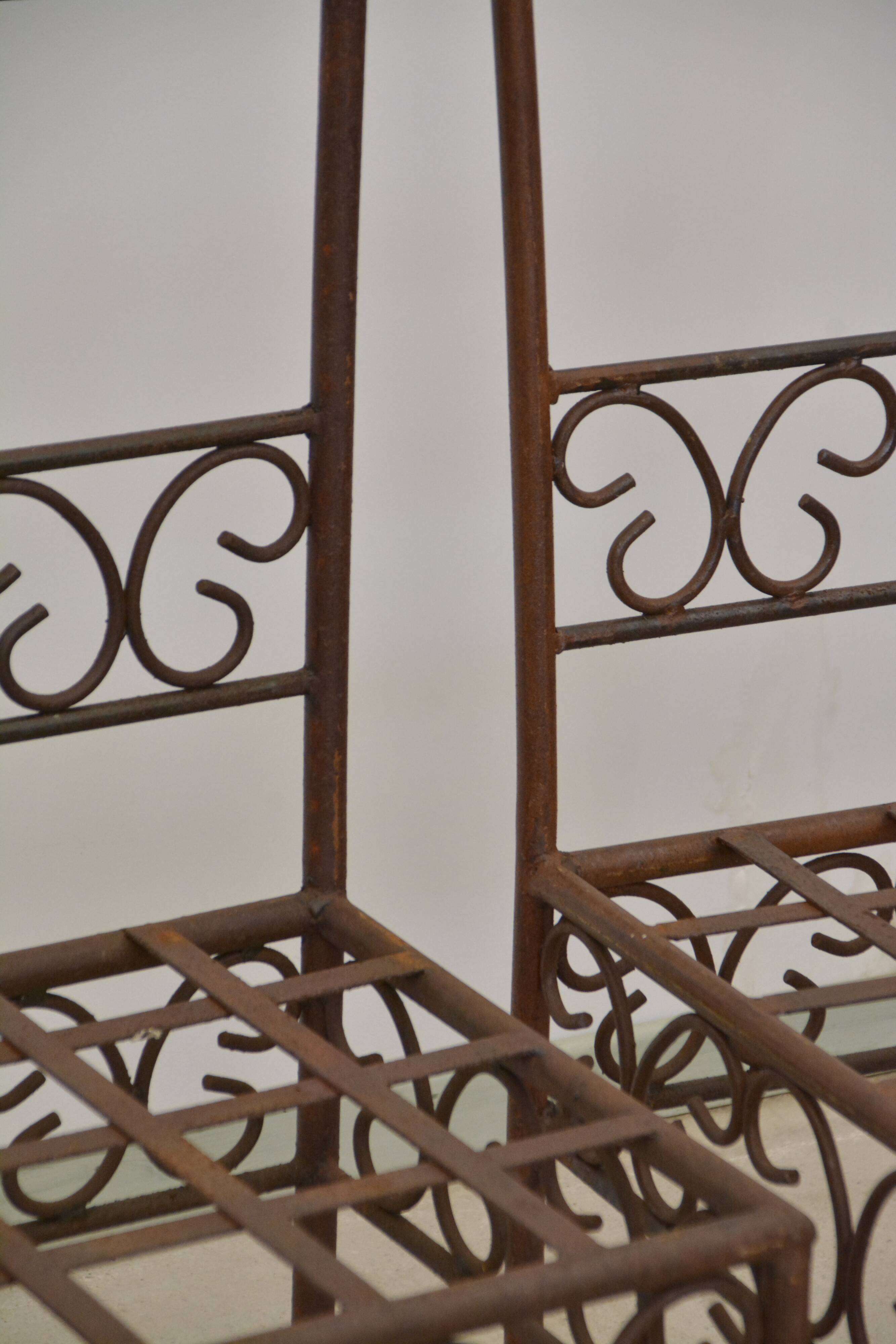 Wrought iron chairs