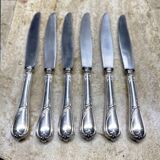 6 Alfenide knives