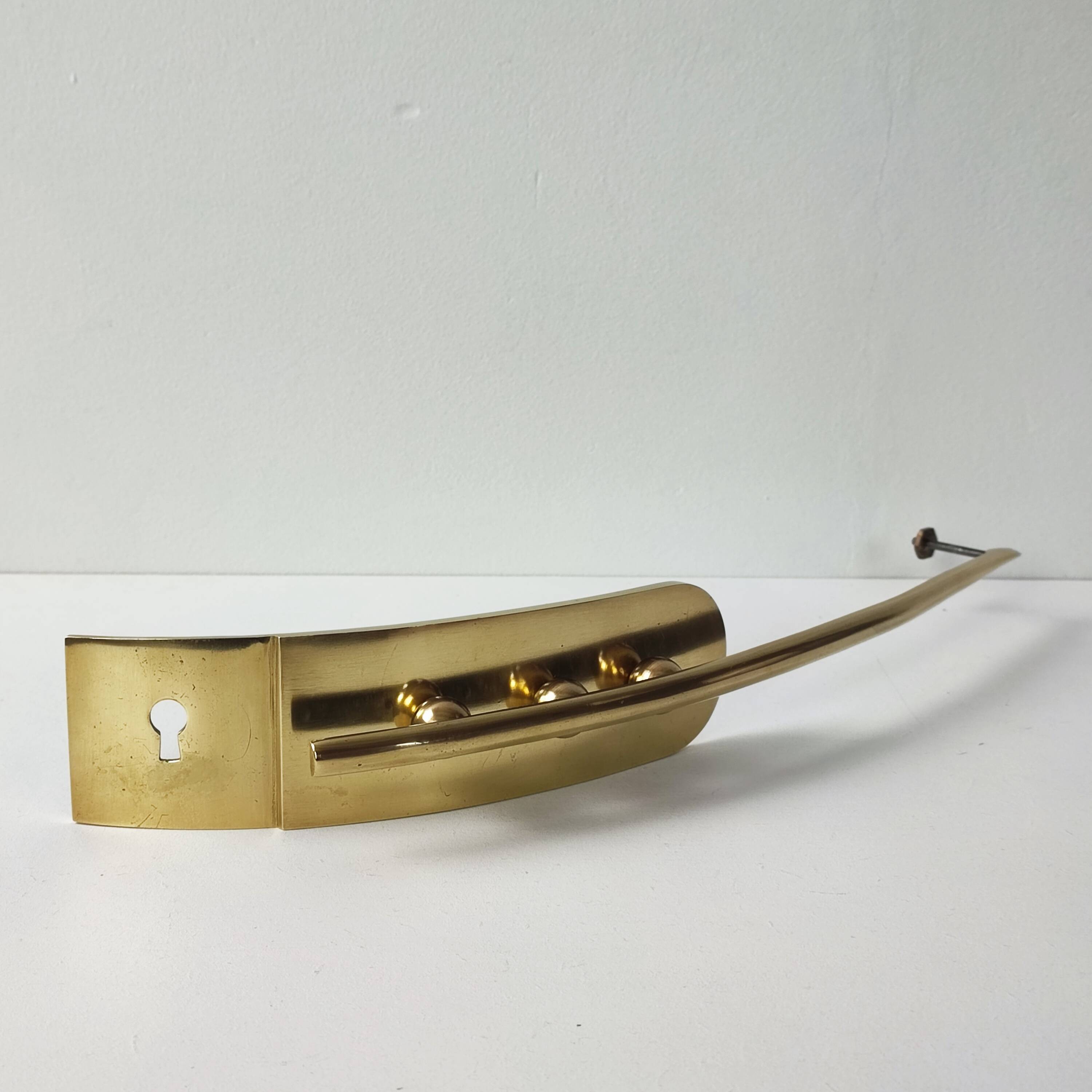 Art Deco brass handles