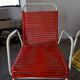 Set of 4 garden armchairs