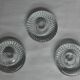3 candlesticks / Nybro Glasbruk Sweden