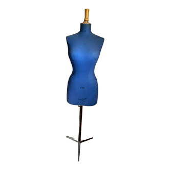 Vintage Stockman sewing mannequin size 42 blue