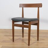Mid-Century Teak Dining Table & Chairs by Hans Olsen for Frem Røjle, 1960s, Set of 5