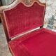 Antique French Louis XV style daybed – single bed – adjustable leg – beech frame – circa 1880–1920