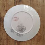 Assiettes anciennes Sarreguemines "Favori"