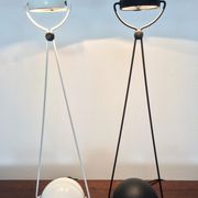 Lamp Meridiana by Paolo Piva for Stefano Cevoli, matte black