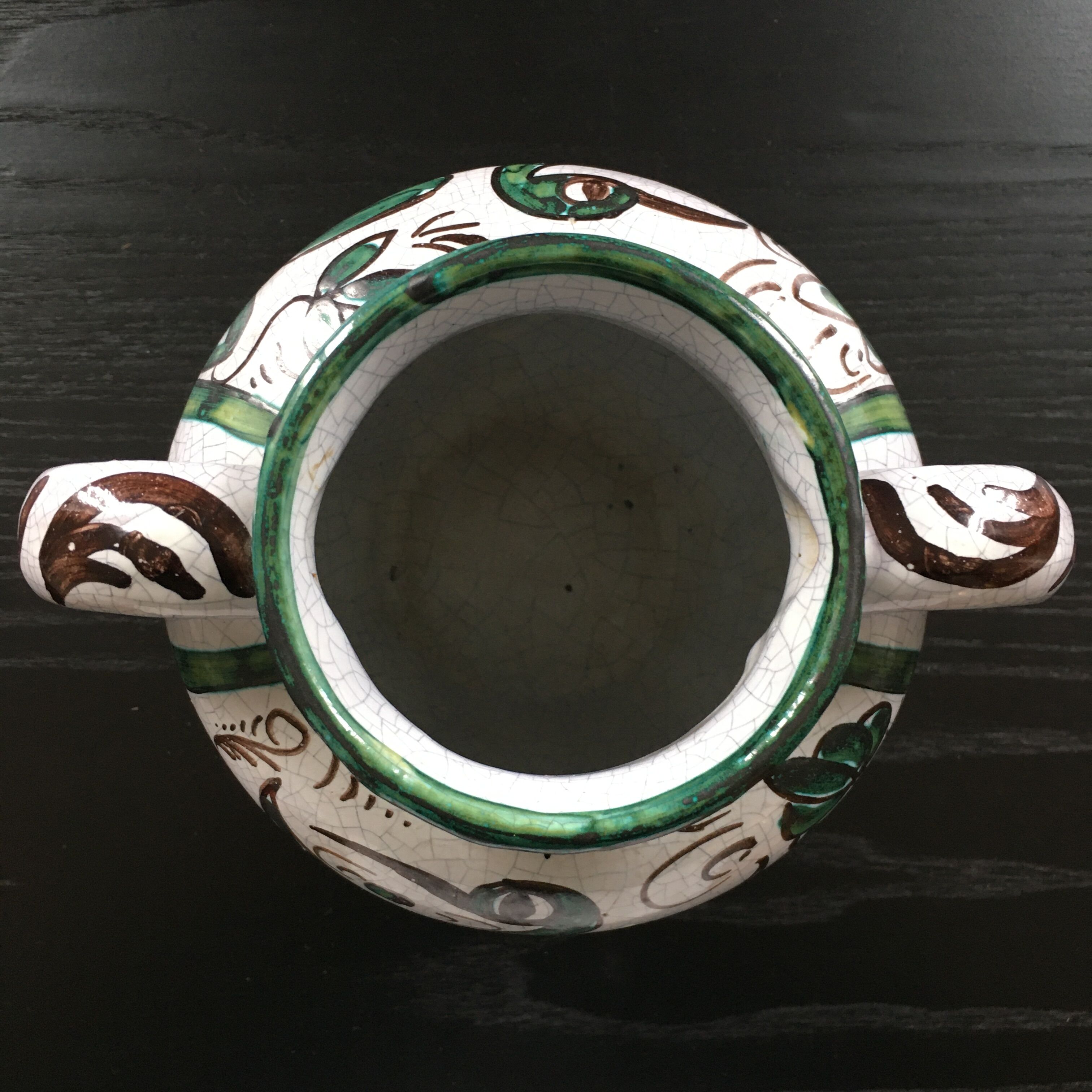 Vase signed Domingo Punter