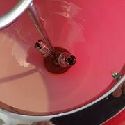Vintage Opaline Red Pendant Lamp “VIRO”