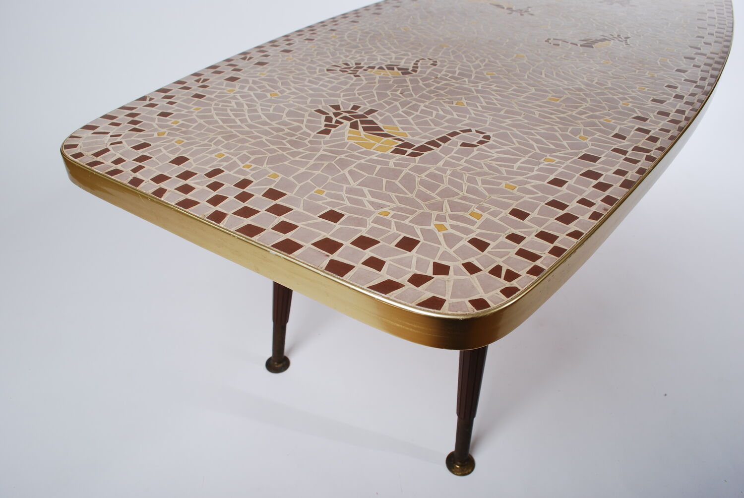 Mosaic of the 1950s coffee table