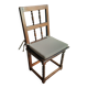 Set of 6 antique hazelwood chairs, 17th–18th century