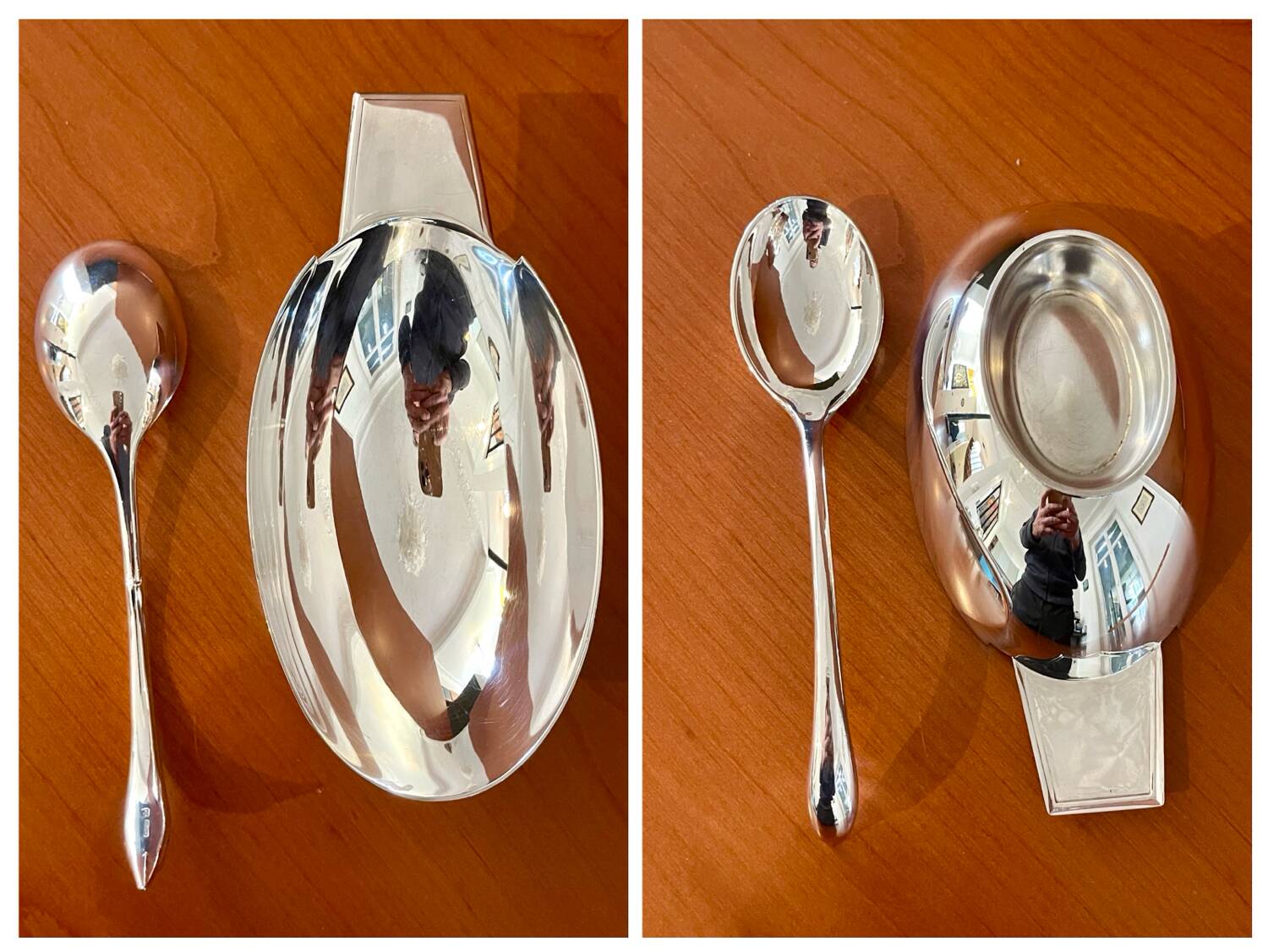 Christofle Gallia sauce boat by Christian Fjerdingstad, Swan model