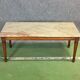 Table basse dessus marbre