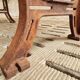 Industrial table side table kitchen island or bathroom furniture