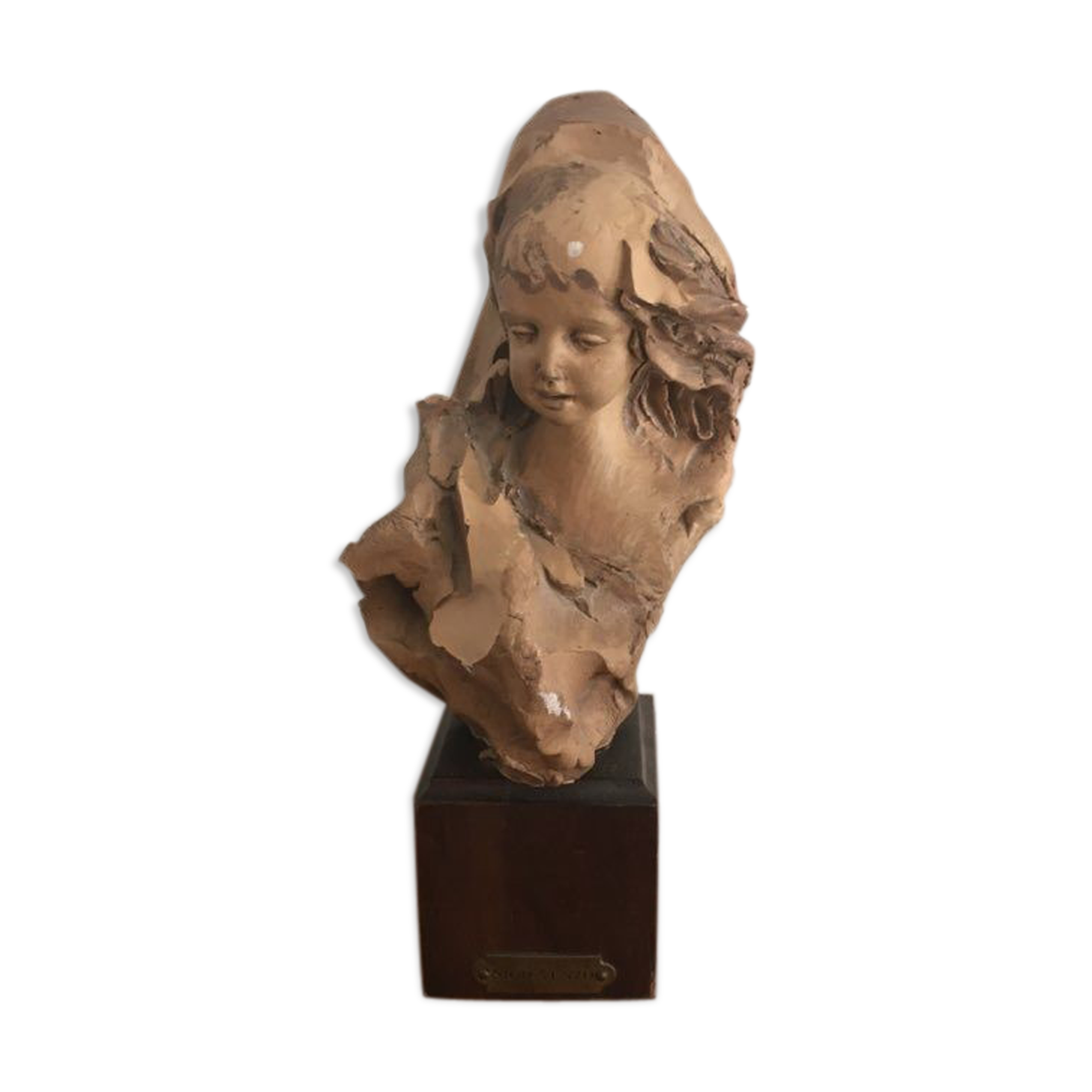 Terracotta statue by Nico Venzo