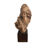 Terracotta statue by Nico Venzo