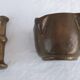 Mortier bronze
